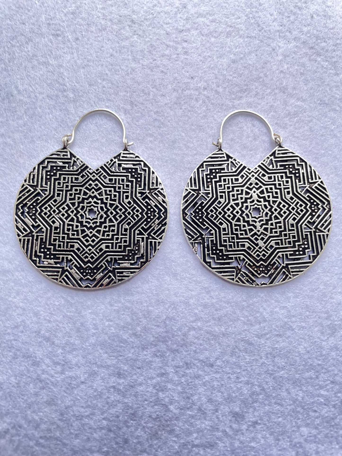 Pendientes Bache silver