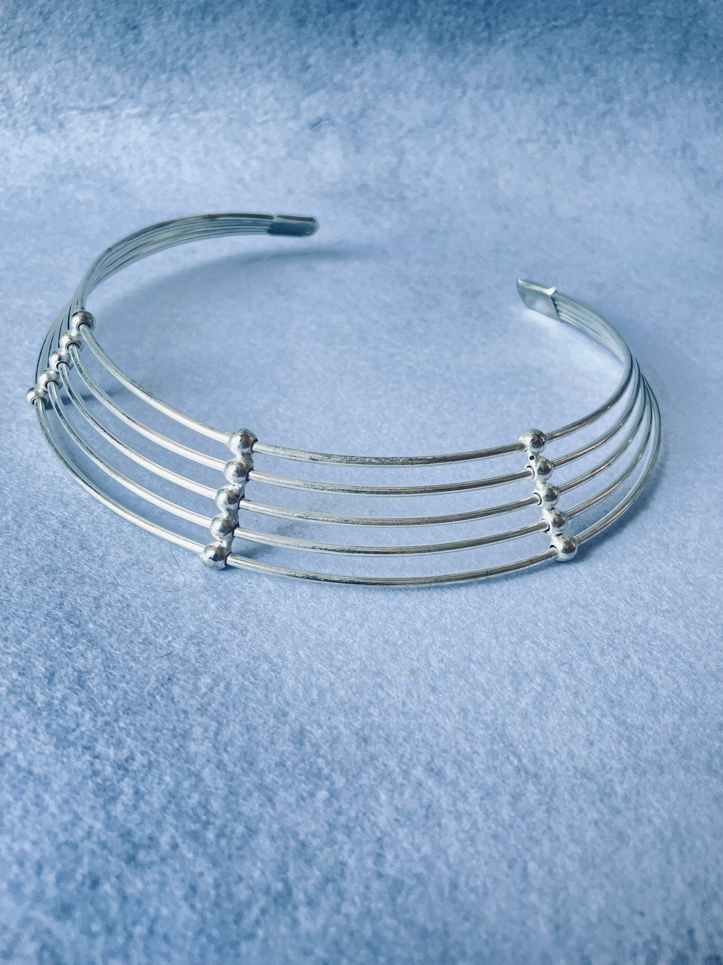 Collar Baurti silver