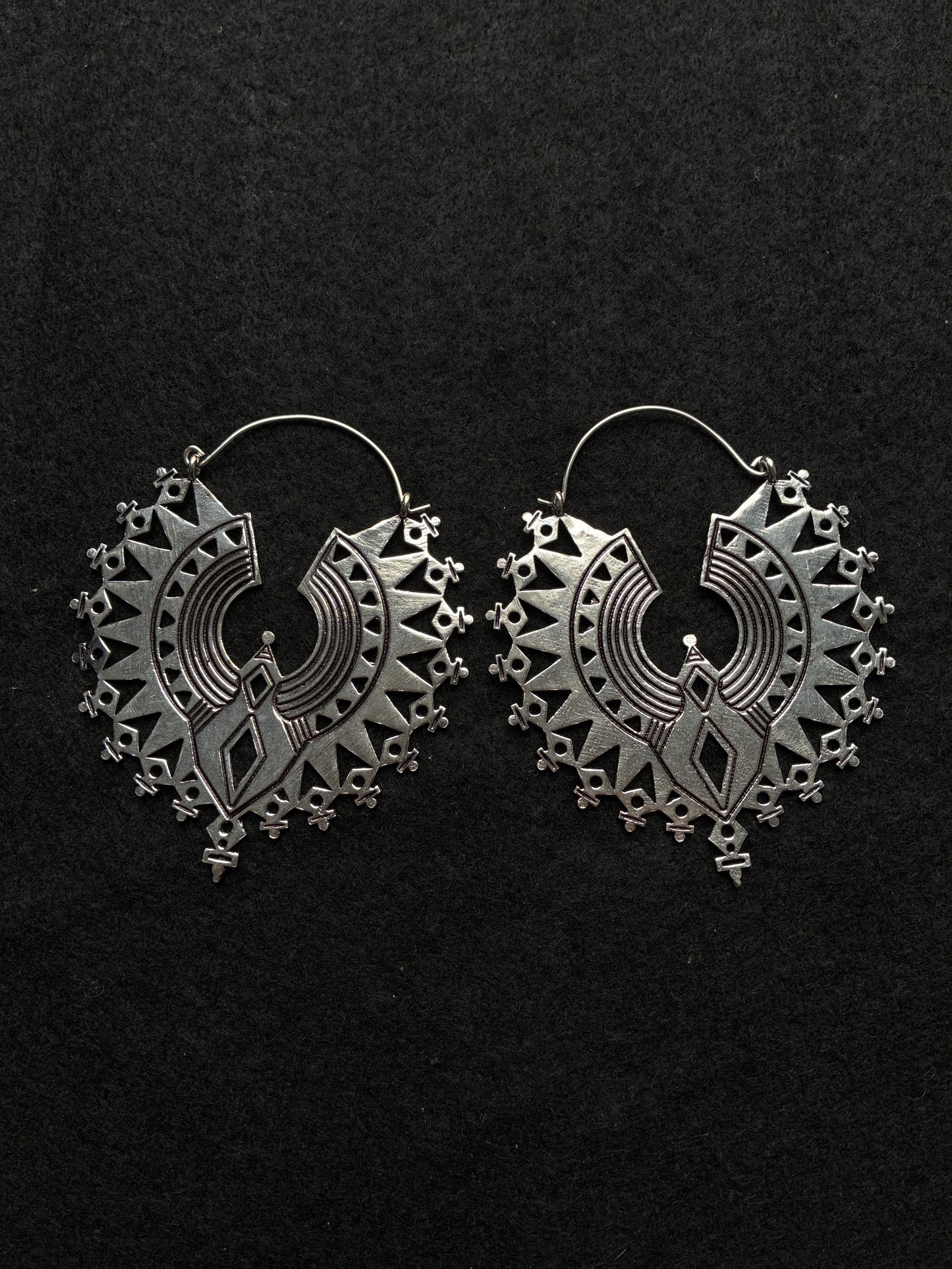Pendientes Cewo silver