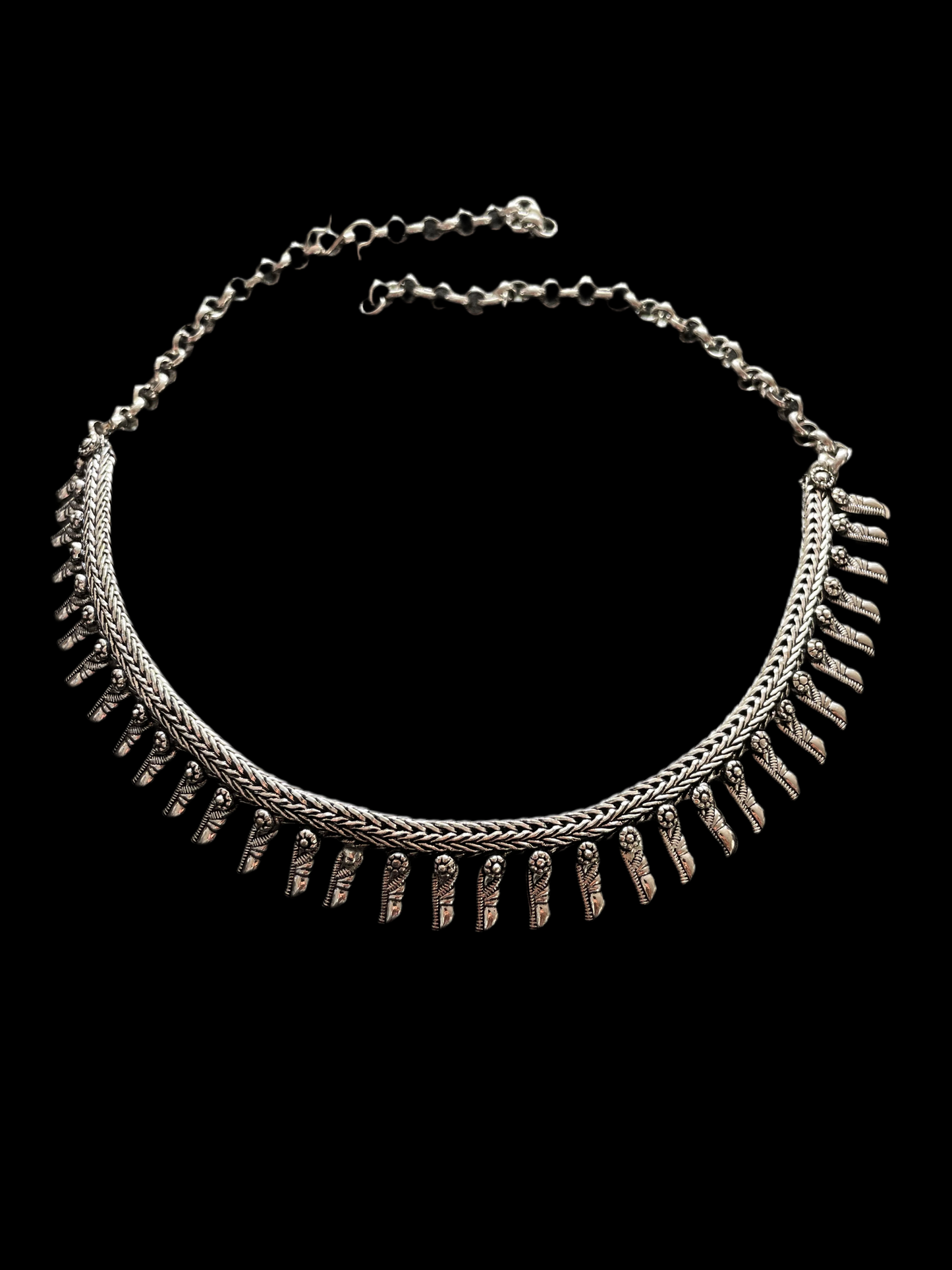 Collar Baibi silver