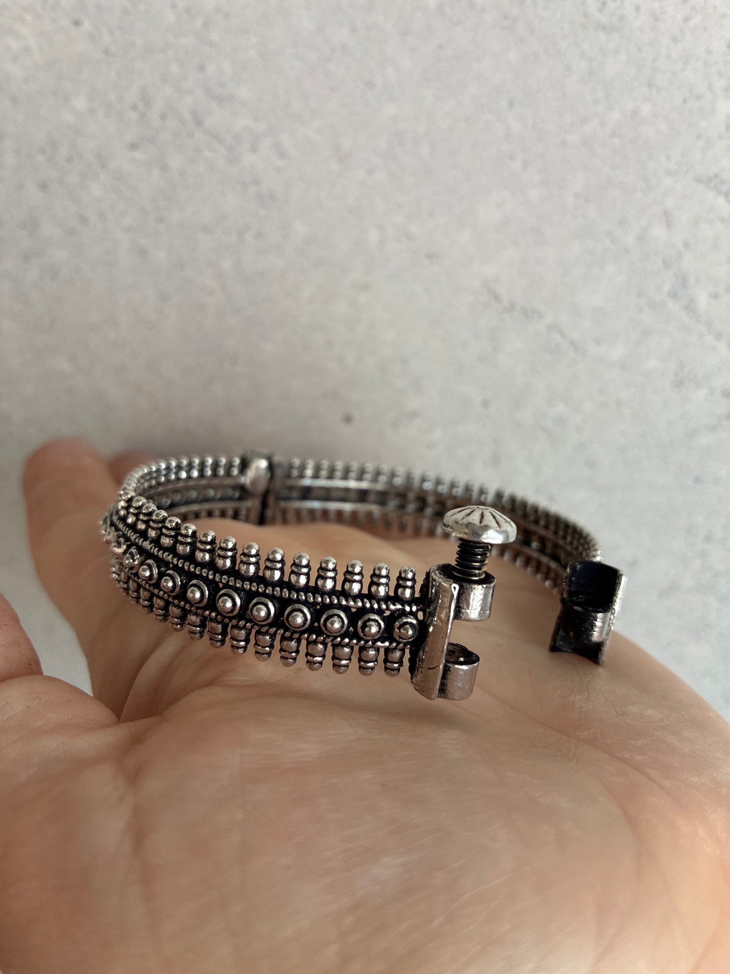 Pulsera Huecco silver