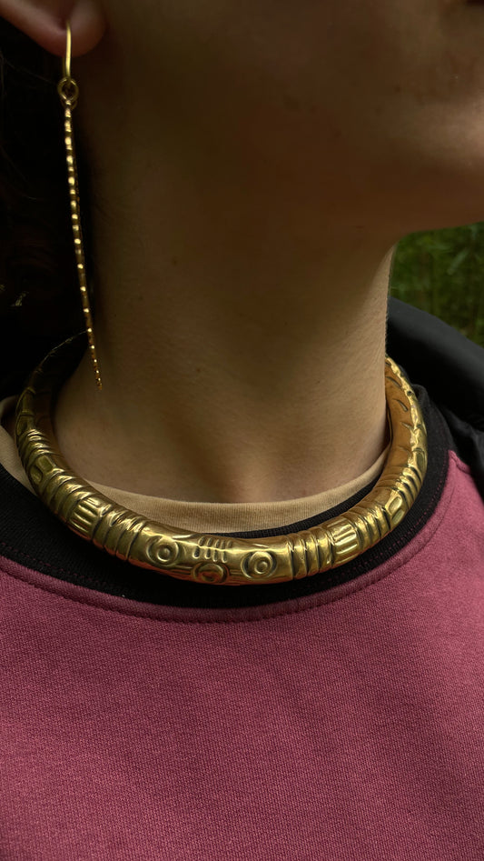 Collar Ardu gold