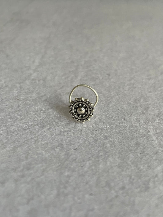 nose stud Ajai silver