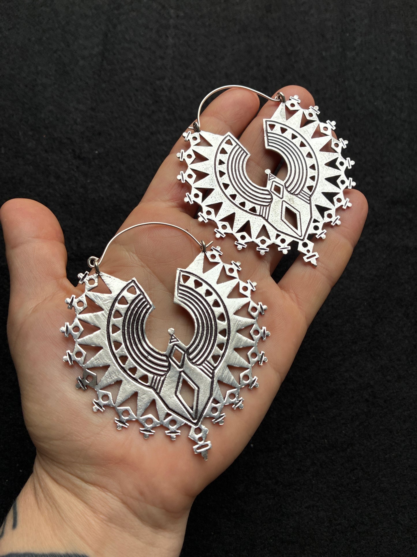 Pendientes Cewo silver