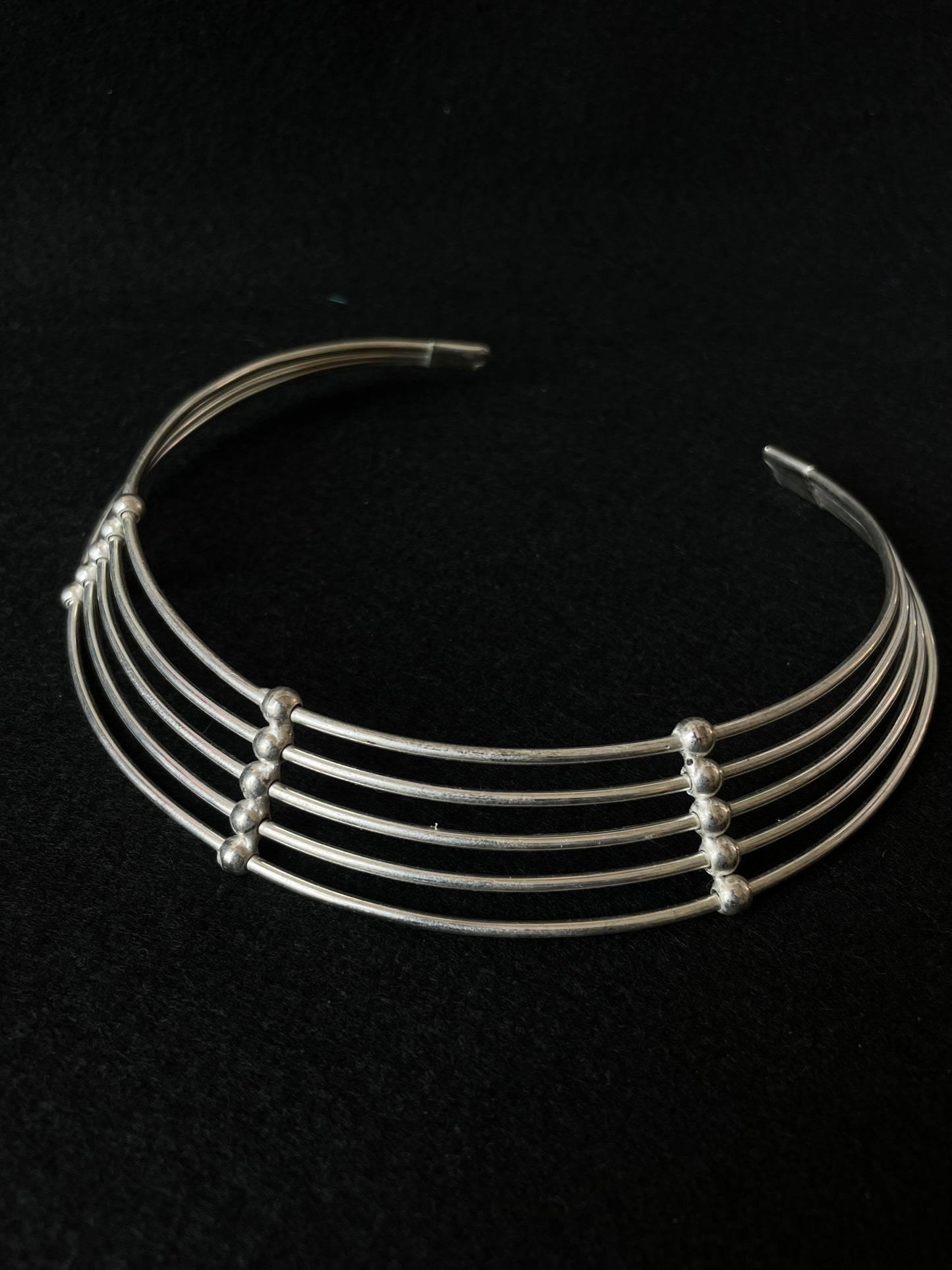 Collar Baurti silver