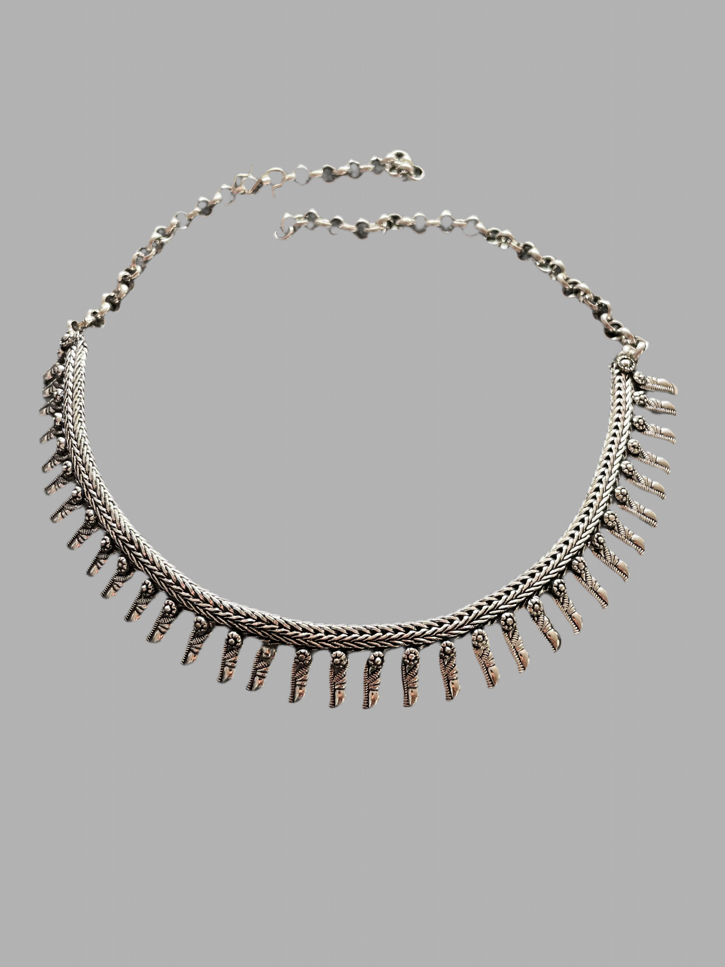 Collar Baibi silver