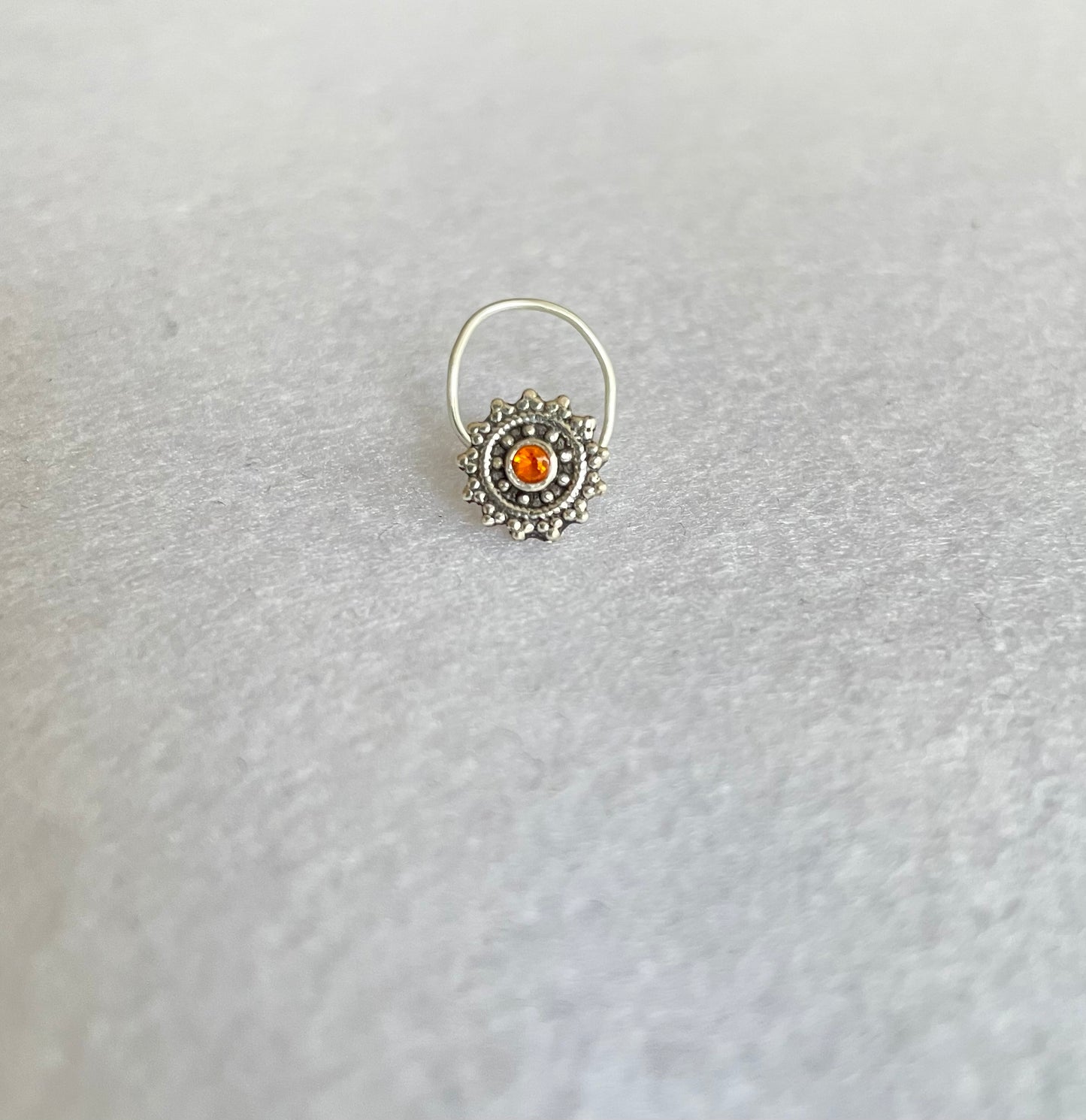 Nose stud Ajai orange